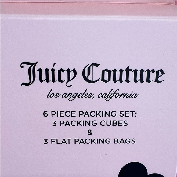 Juicy Couture | Pink Packing Cubes & Packing Bag Set (6 piece) - Picture 2 of 11